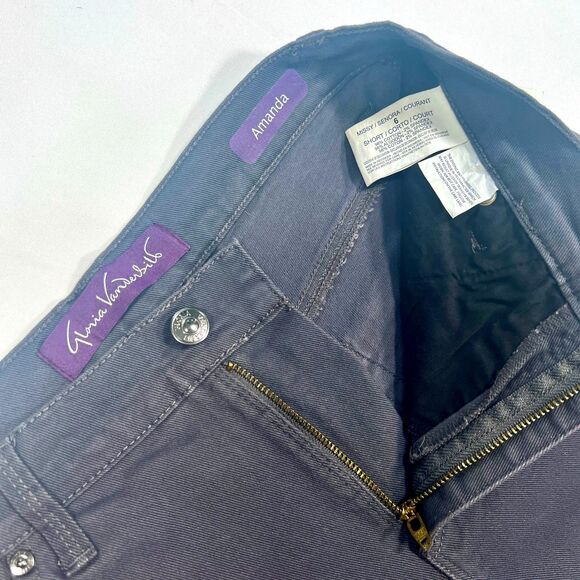 Gloria Vanderbilt Women's Amanda Classic Tapered Jean Size 6 Short NWT - Picture 4 of 7